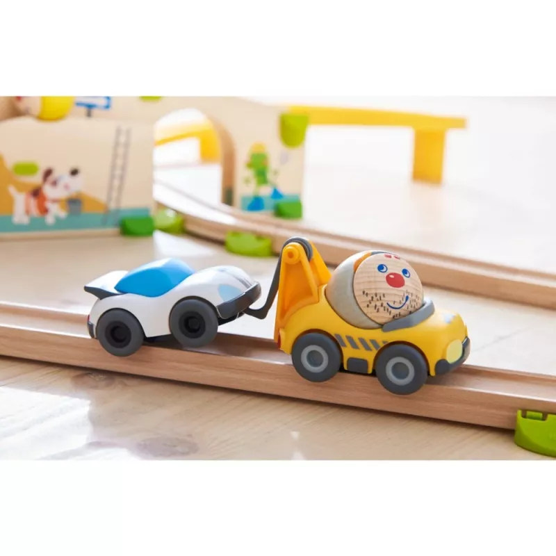 Teminis rinkinys „Scrap Yard“ HABA Kullerbü