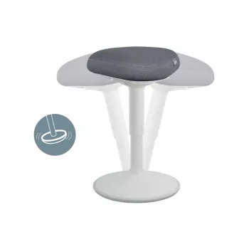 Biuro kėdė Leitz 65440085 Paminkštinta sėdynė Pilka Plastikinis rėmas