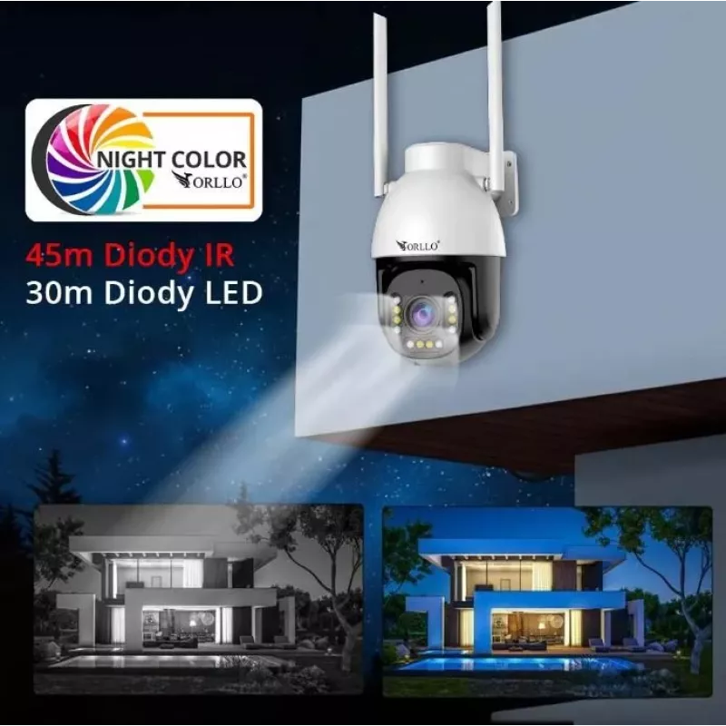 Apsaugos kamera Orllo lauko sukamoji priartinimo IP kamera x10 ORLLO Z9 ULTRA