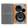 Edifier R1280T Active Bookshelf Speaker System with Remote Control and Dual RCA Inputs - Brown Wood