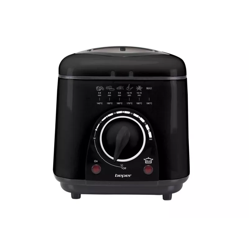Elektrinė gruzdintuvė Beper P101FRI100, 1000 W galia, 2 l talpa