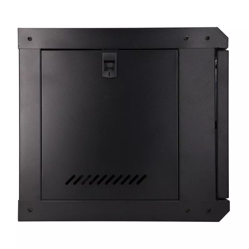 EXTRALINK LITE 6U 530X400 SIENINĖ MONTAVIMO SPINTA JUODA SU LENTYNA