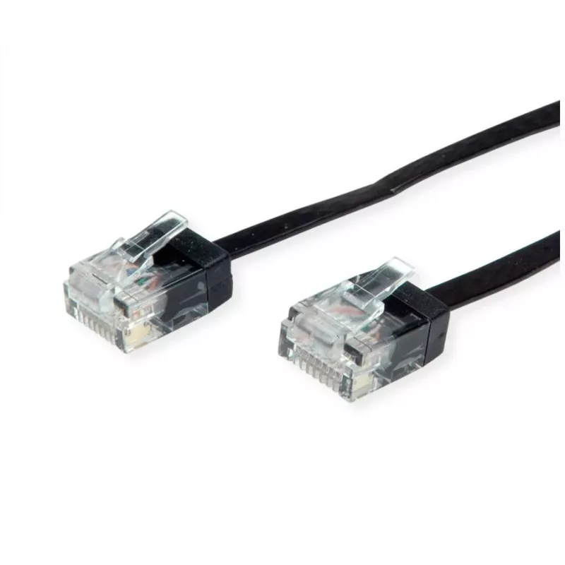 Roline 21.15.2192 Ethernet komutacinis kabelis, juodas