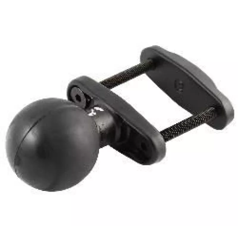 RAM Mounts kvadratinio stulpo spaustuko pagrindas stulpams iki 2 colių pločio, rutulio skersmuo 5,71 cm