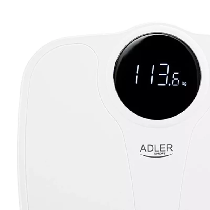 Elektrinės vonios svarstyklės Adler AD 8172w LED