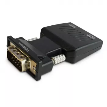 SAVIO CL-145 VGA į HDMI keitiklis, garsas, Full HD, juodas