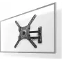 Nedis TVWM1530BK - 100 x 100 mm - 400 x 400 mm - 0 - 20° - 180° - akrilnitrilo butadieno stirenas (ABS) - Plienas - Juoda (TVWM1530BK)
