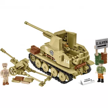 Konstravimo rinkinys Cobi Blocks Marder III – 486 dalys, karinės transporto priemonės modelis