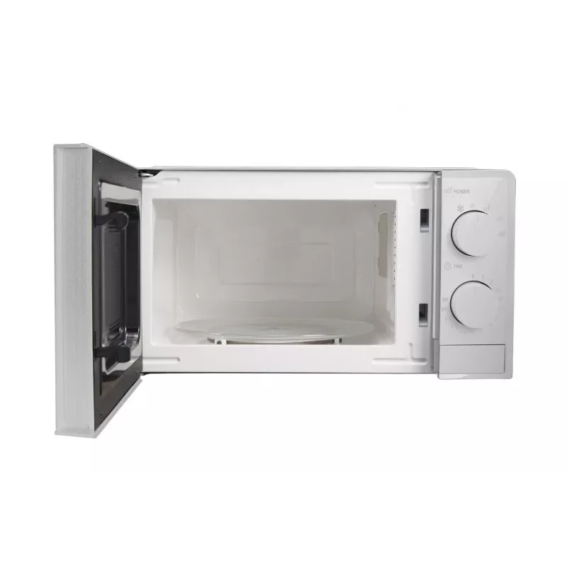 Solo mikrobangų krosnelė ESPERANZA ESTOFADO — 700 W, 20 l, 5 galios lygiai, 24,5 cm sukamoji lėkštė, balta