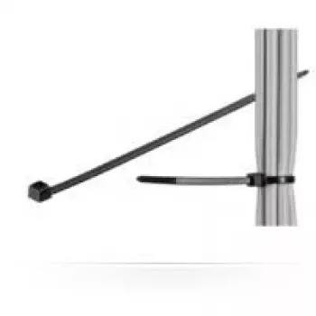 Microconnect CABLETIE4 kabelių raištis kopėtėlinis kabelių raištis Juoda 100 vnt.