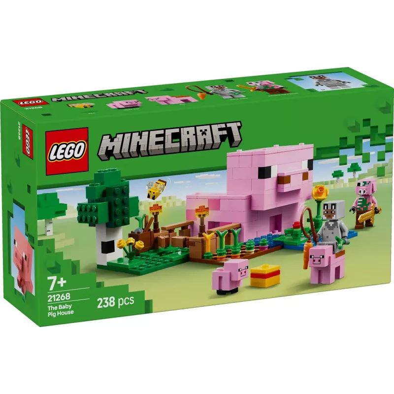 LEGO MINECRAFT 21268 Kiaulytės namelis