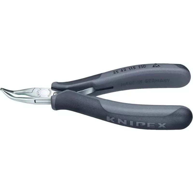 Knipex 35 42 115 ESD ESD adatinės replės 45° lenktos 115 mm