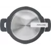 ZWILLING nerūdijančio plieno keptuvių rinkinys SIMPLIFY 5 vnt. — tinkamas plauti indaplovėje ir orkaitėje, stikliniai dangčiai, tinka keraminėms kaitlentėms