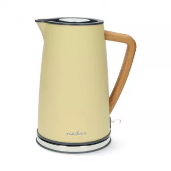 Elektrinis virdulys Nedis KAWK510EYW 1,7 L geltonas