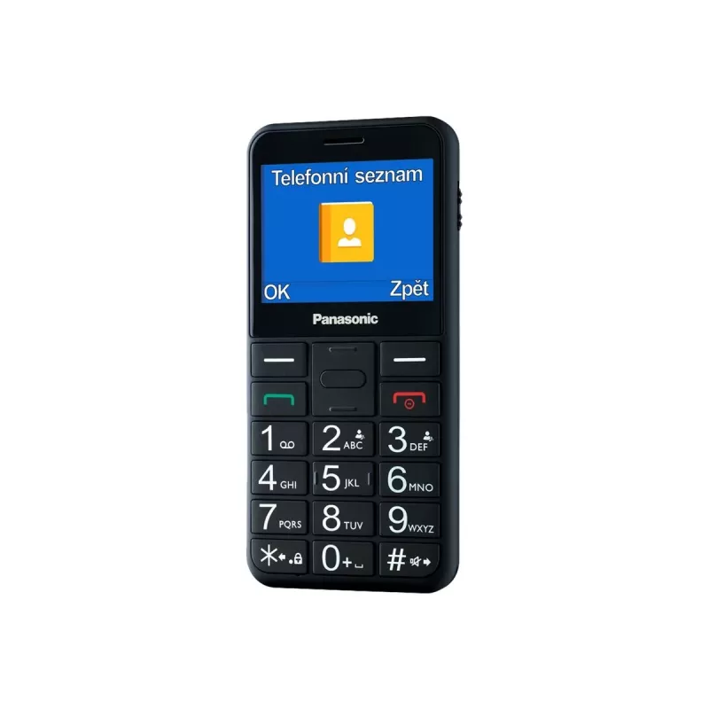 Senjoro mobilusis telefonas KX-TU155 juodas