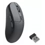Abiem rankoms tinkama belaidė pelė Keychron M3-A23 — Bluetooth + USB-C, Track-on-Glass (TOG), 30000 DPI, 5 mygtukai, juoda