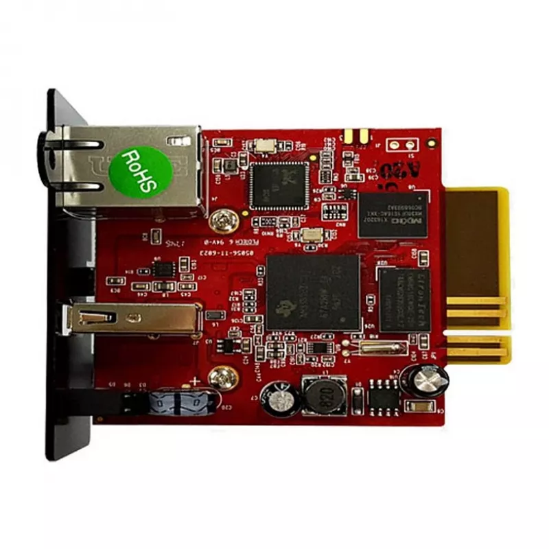 ROLINE LineSecure III Web/SNMP kortelė, vidinė, Slot Card, 1GB/s