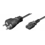 Microconnect PE1204100R maitinimo laidas juodas 10 m IEC 320 C13 mova