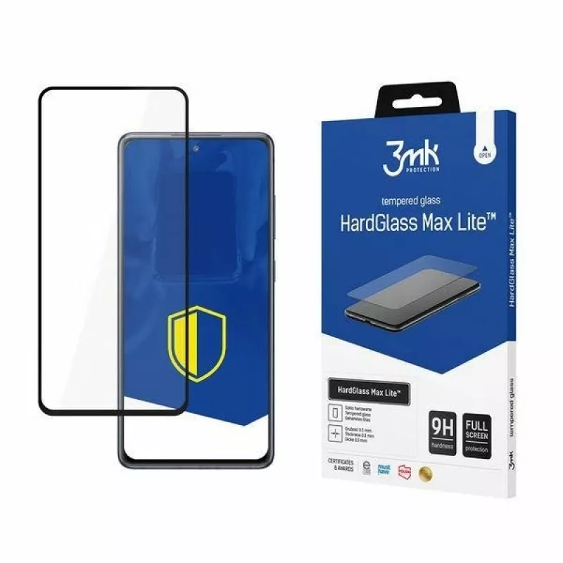 3MK HardGlass Max Lite, Galaxy S20 FE/S20 Lite, 1 vnt.