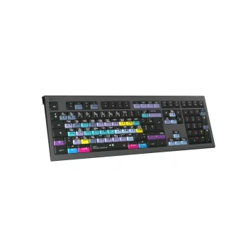Logickeyboard ASTRA 2 klaviatūra USB AZERTY anglų kalba juoda (LKB-RESB-A2M-FR)