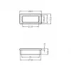 Lizdo apsauginis dangtelis DVI DeLOCK 60160