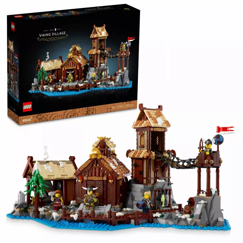 LEGO Ideas - Vikingu kaimas