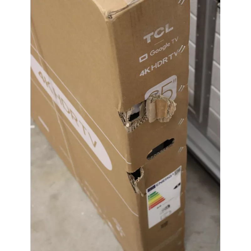TCL 65V6C 65 colių LED 4K išmanusis televizorius su „Google TV“ – 65 coliai (pažeista pakuotė)