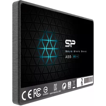 2,5 colio SATA III SSD Silicon Power Ace A55 — 2 TB, 560/530 MB/s, 3D NAND