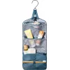 Tualeto reikmenų krepšys DEUTER Wash Bag I — kompaktiška kelioninė prausimosi priemonių dėtuvė, atlantinė mėlyna