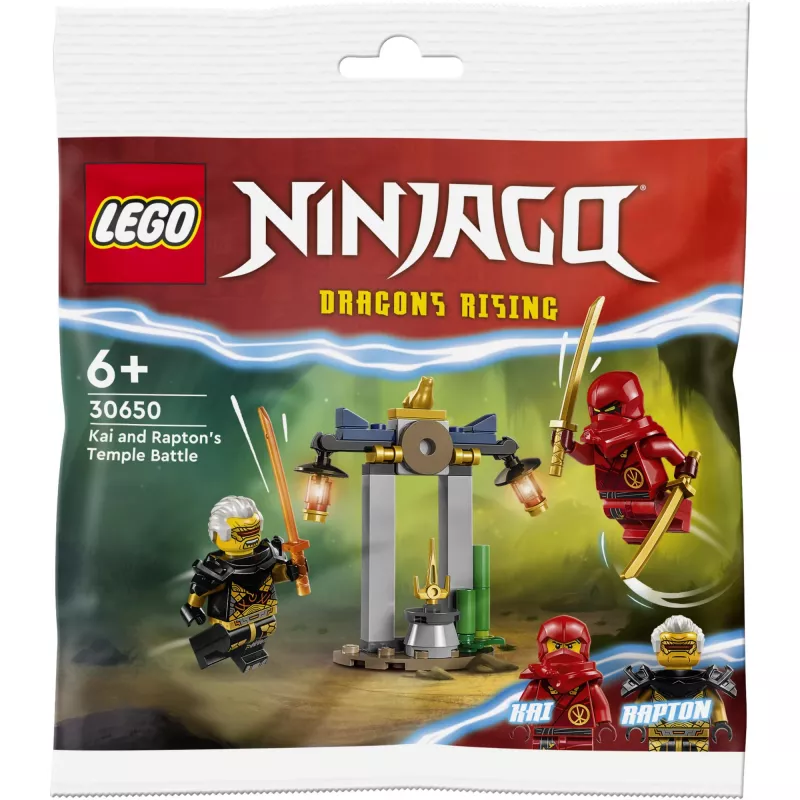 30650 Ninjago Kais and Raptons Duell im Tempel, Construction Toy Polybag