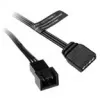 ARGB adapterio laidas Barrow ZBDZJX-5M — 3 kontaktų 5V adresuojamas RGB, ilgis 10 cm