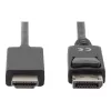 Adapter kabelis Displayport 1.2 with interlock 4K 60Hz UHD Typ DP/HDMI A M/M juodas 2 m
