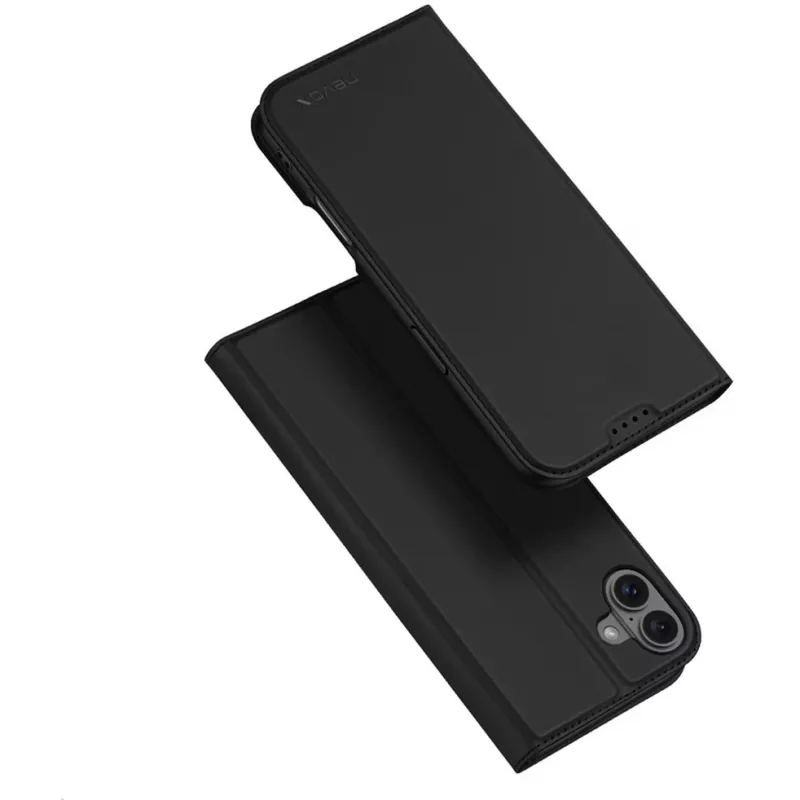 nevox Vario Series Bookcase iPhone 16 Plus juoda