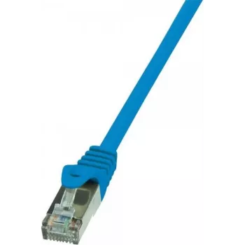 Logilink - komutacinis kabelis - RJ-45 (V) - RJ-45 (V) - 1 m - SF/UTP - CAT 5e - Mėlynas (CP1036D)