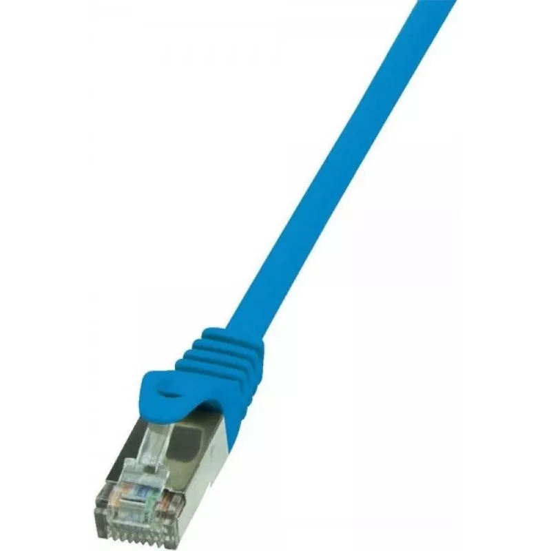 Logilink - komutacinis kabelis - RJ-45 (V) - RJ-45 (V) - 1 m - SF/UTP - CAT 5e - Mėlynas (CP1036D)
