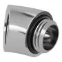 Barrow 45° adapteris G1/4 išorinis į G1/4 vidinį, sidabrinis, modelis TDWT45-V2 S
