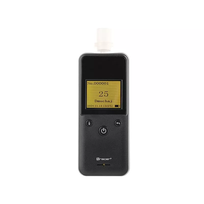 Tracer BreathEZ-2B puslaidininkinis alkotesteris, juodas