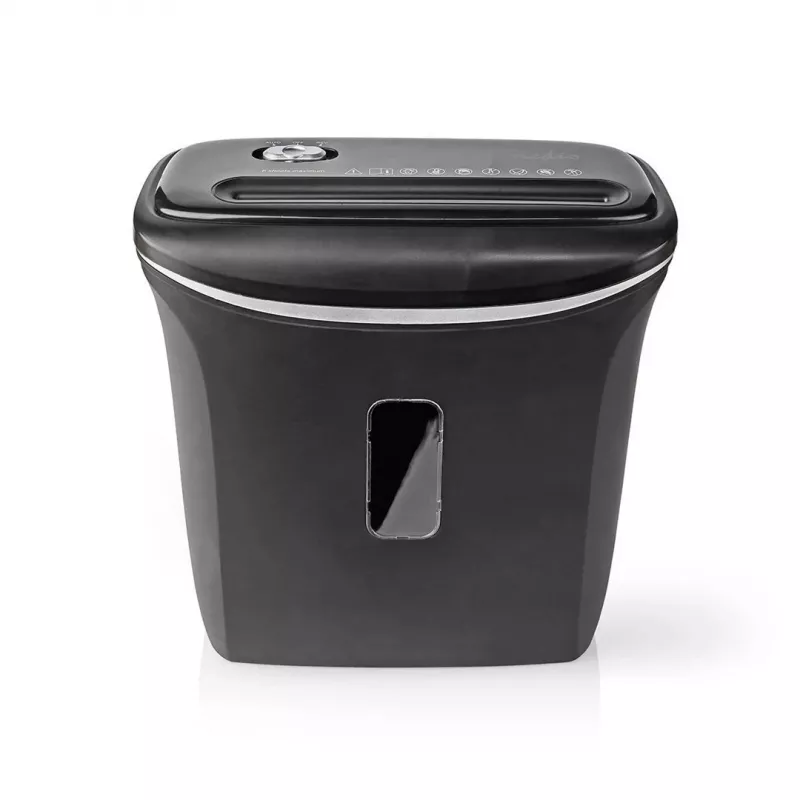 Nedis PASH120BKA4 popieriaus smulkintuvas, juostinis smulkinimas, 22 cm, juodas