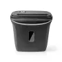 Nedis PASH120BKA4 popieriaus smulkintuvas, juostinis smulkinimas, 22 cm, juodas