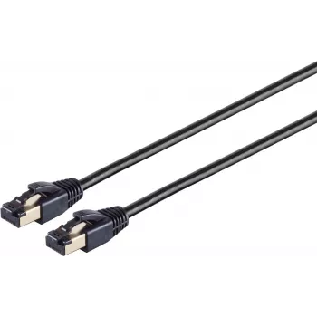ShiverPeaks tinklo kabelis S/CONN 08-41075 Juodas 10 m Cat8.1 F/FTP