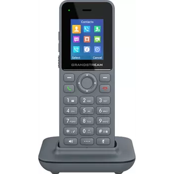 IP Phone Grandstream DP725 belaidis ragelis, pilkas, 1,8 colio TFT ekranas, 20 linijų, Li-Ion 1500 mAh