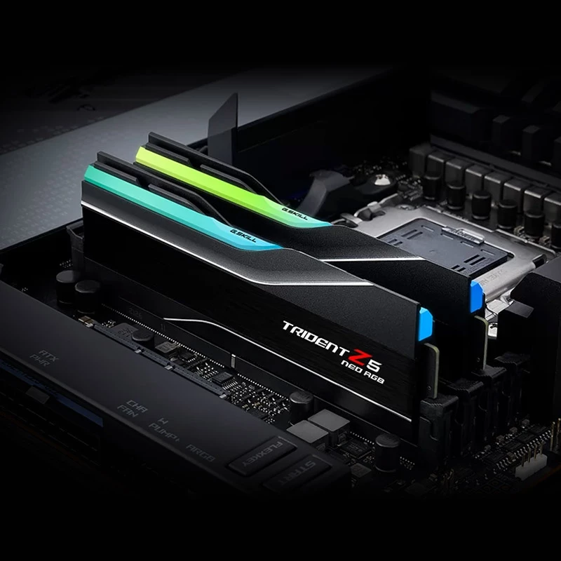 G.Skill Trident Z5 Neo EXPO RGB 64GB (2x32GB) DDR5 PC5-48000C30 6000MHz dviejų kanalų rinkinys