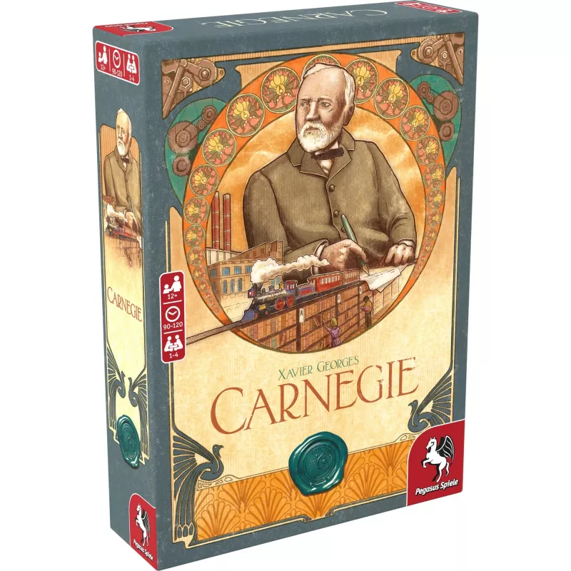 Pegasus Spiele Carnegie stalo žaidimo ekonomika
