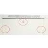 Extralink montuojama spinta 12U 600x450 ASP pilka, montuojama prie sienos, metalinės durys
