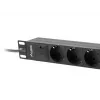 LANBERG MAITINIMO JUOSTA 10 RACK (1U, 16A, 3X SHUKO)