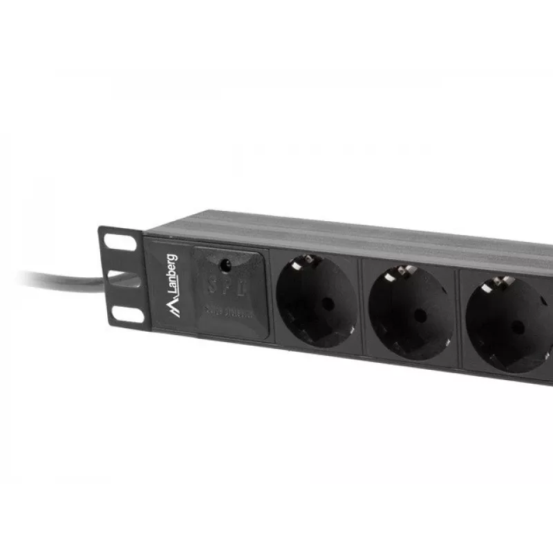 LANBERG MAITINIMO JUOSTA 10 RACK (1U, 16A, 3X SHUKO)