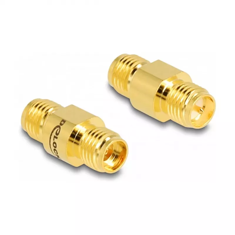 DeLOCK adapteris RP-SMA lizdas į SMA lizdą 8 mm skersmuo 17,1 mm plotis