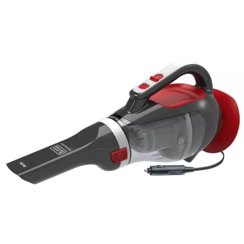 Juoda & Decker ADV1200 rankinis dulkių siurblys, pilkas, raudonas, be maišelio