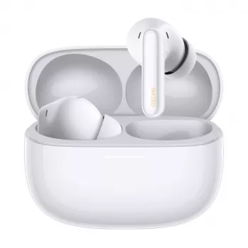 Belaidės ausinės Xiaomi Redmi Buds 8 Pro — Į ausis įdedamos tikros belaidės, debesų baltumo