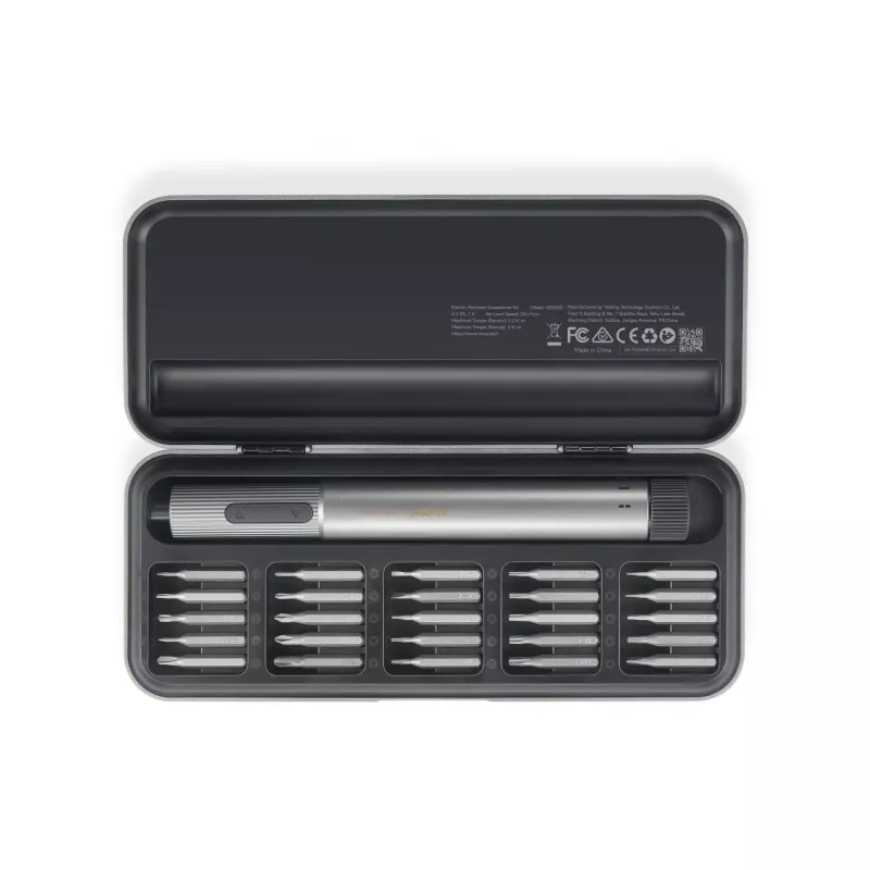 Elektrinis precizinis atsuktuvas MOVA MSD001, kompaktiškas 0,32 kg, skirtas smulkiai elektronikai ir remontui